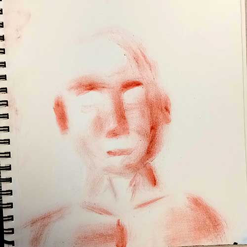 Red face
